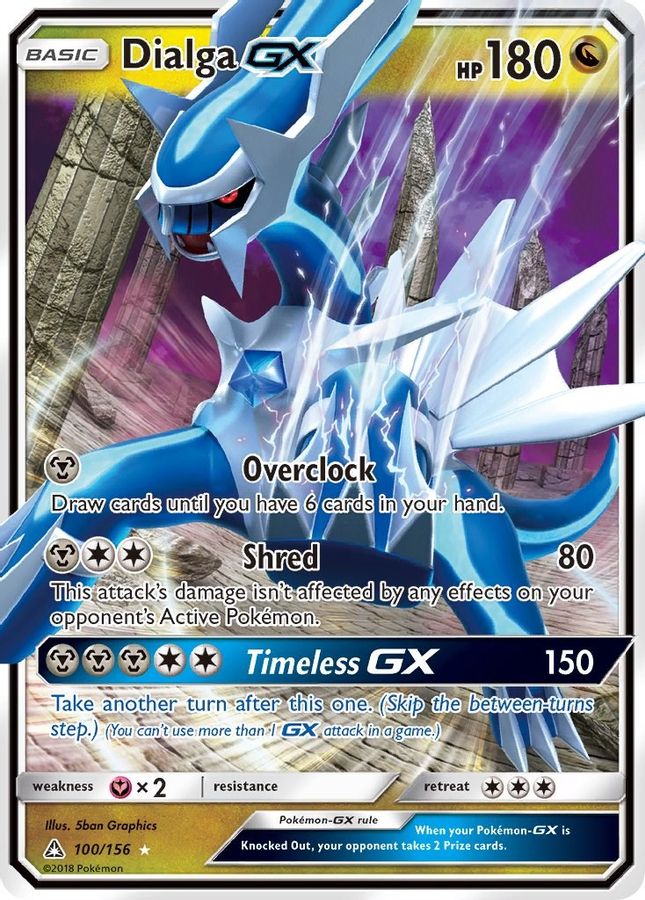 Dialga GX 100/156 - Monster Mart - Pokémon Cards Australia