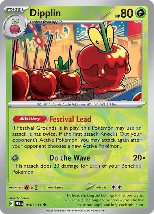 Dipplin 010/131 Master Ball - Monster Mart - Pokémon Cards Australia
