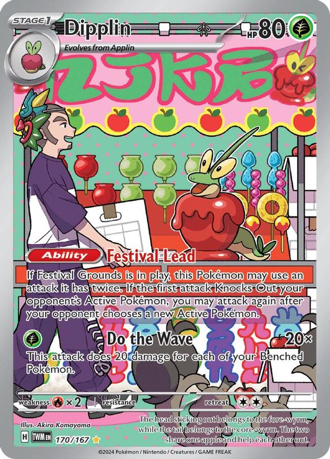 Dipplin 170/167 - Monster Mart - Pokémon Cards Australia