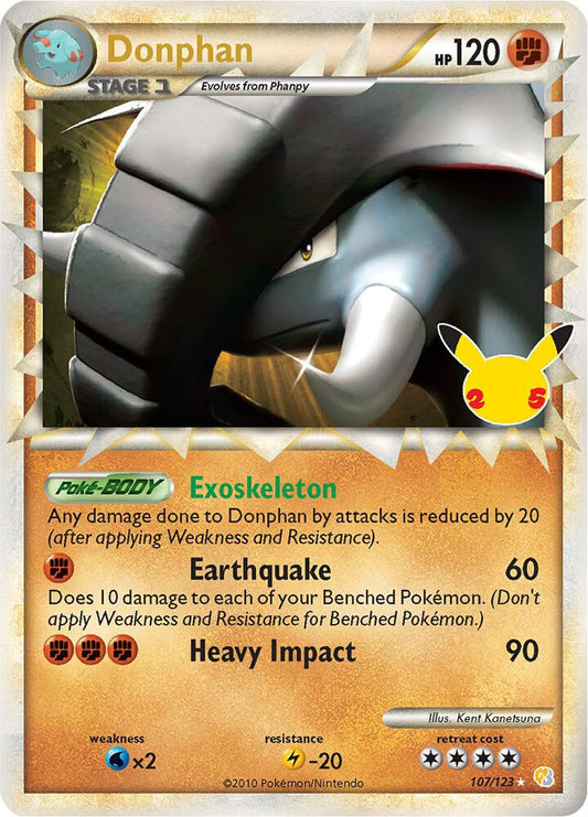 Donphan 107/123 - Monster Mart - Pokémon Cards Australia