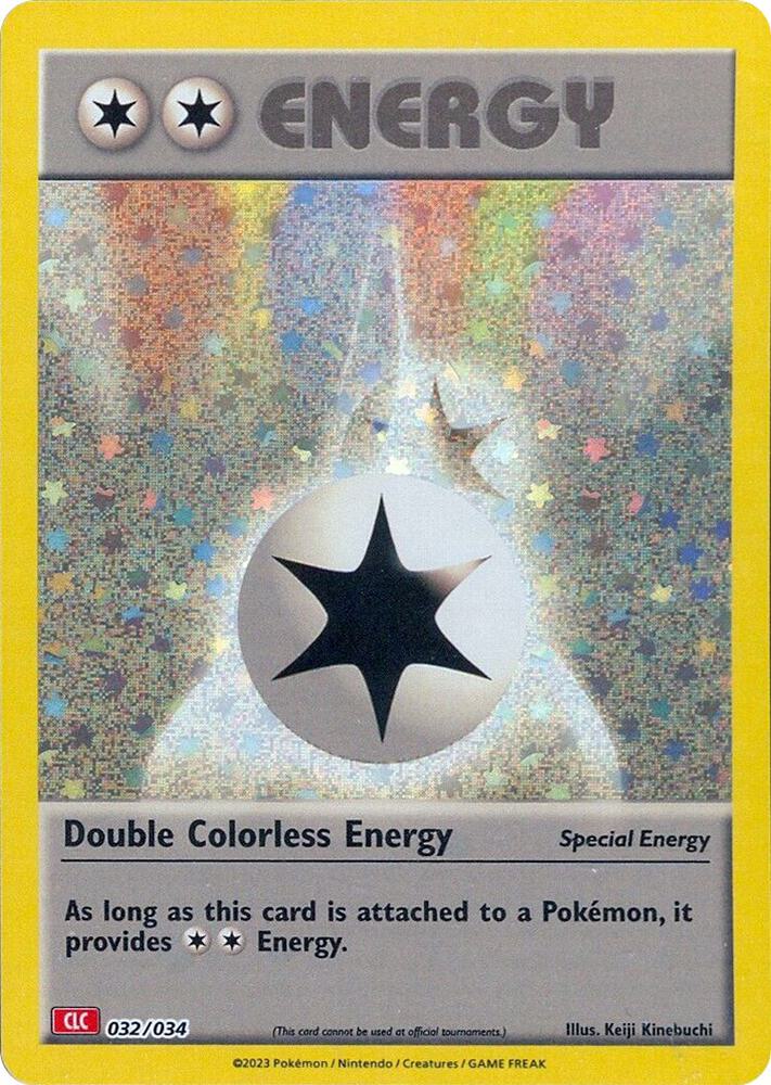 Double Colorless Energy 032/034 (CLC) - Monster Mart - Pokémon Cards Australia