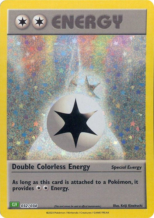 Double Colorless Energy 032/034 (CLV) - Monster Mart - Pokémon Cards Australia