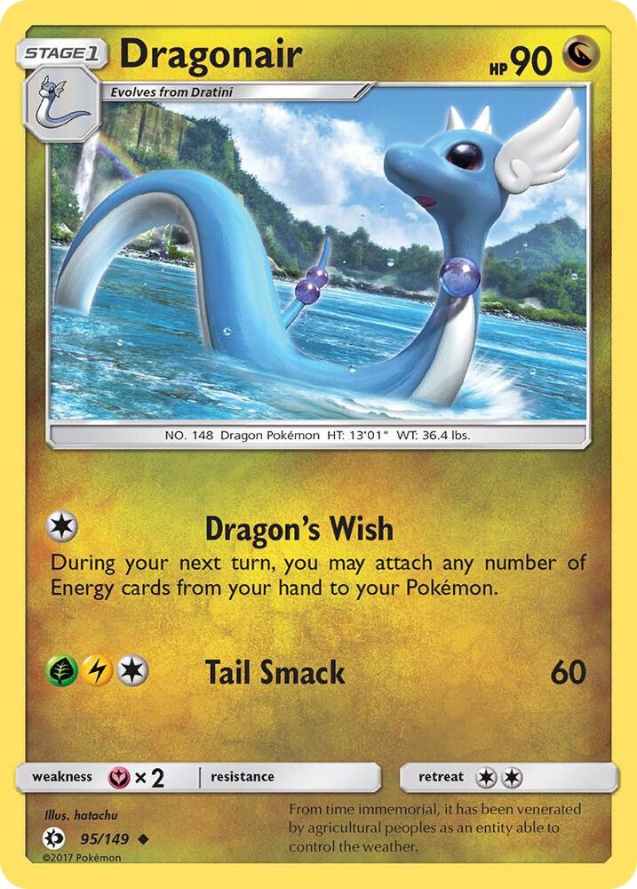Dragonair Reverse Holo 95/149 - Monster Mart - Pokémon Cards Australia