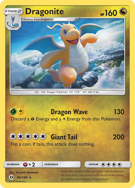 Dragonite Reverse Holo 96/149 - Monster Mart - Pokémon Cards Australia