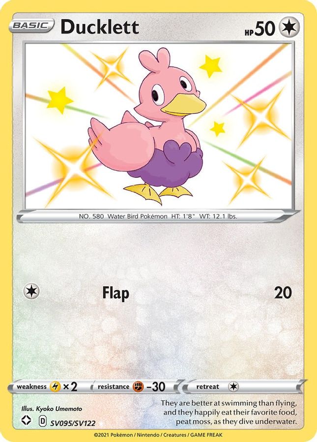 Ducklett SV095/SV122 - Monster Mart - Pokémon Cards Australia