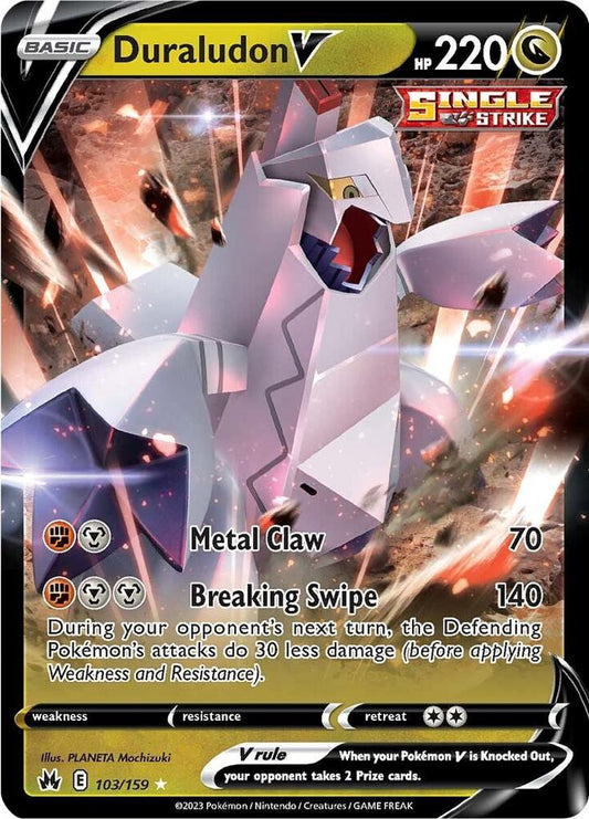 Duraludon V 103/159 - Monster Mart - Pokémon Cards Australia