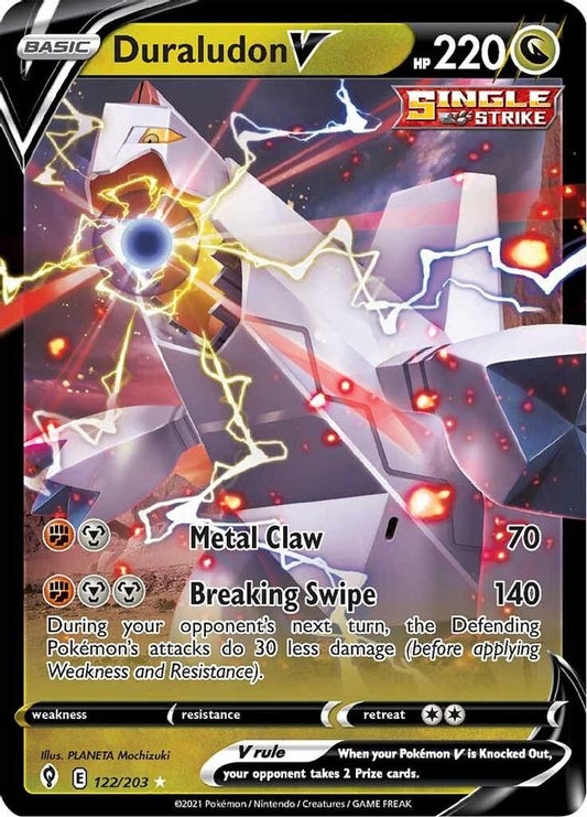 Duraludon V 122/203 - Monster Mart - Pokémon Cards Australia