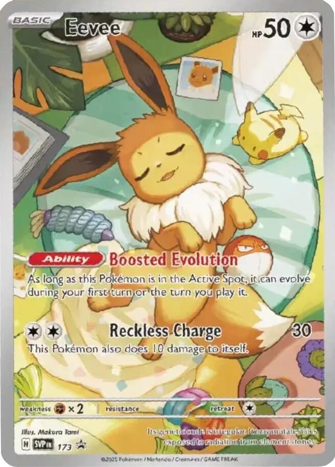 Eevee 173 - Monster Mart - Pokémon Cards Australia