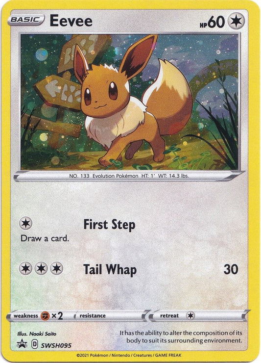 Eevee SWSH095 - Monster Mart - Pokémon Cards Australia