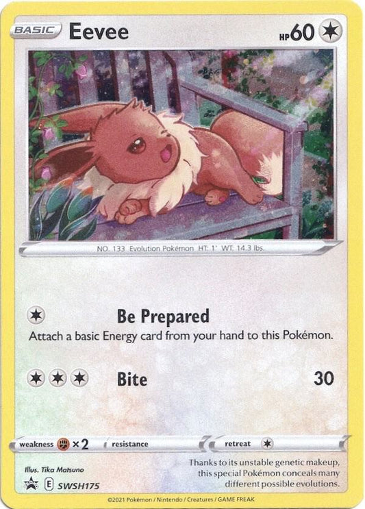 Eevee SWSH175 - Monster Mart - Pokémon Cards Australia
