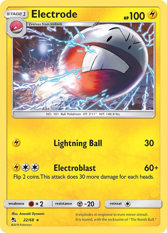 Electrode Reverse Holo 22/68 - Monster Mart - Pokémon Cards Australia