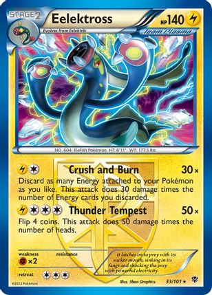 Elektross Holo 33/101 - Monster Mart - Pokémon Cards Australia