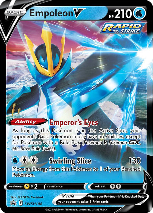 Empoleon V SWSH108 - Monster Mart - Pokémon Cards Australia