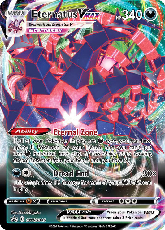 Eternatus VMAX SWSH045 - Monster Mart - Pokémon Cards Australia
