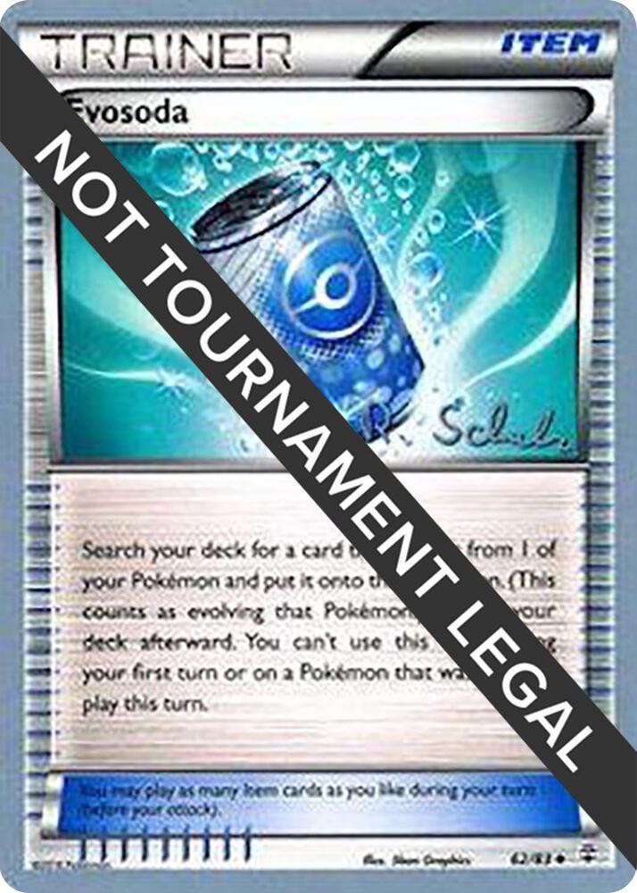 Evosoda 62/83 - Robin Schulz - World Championships 2018 - Monster Mart - Pokémon Cards Australia