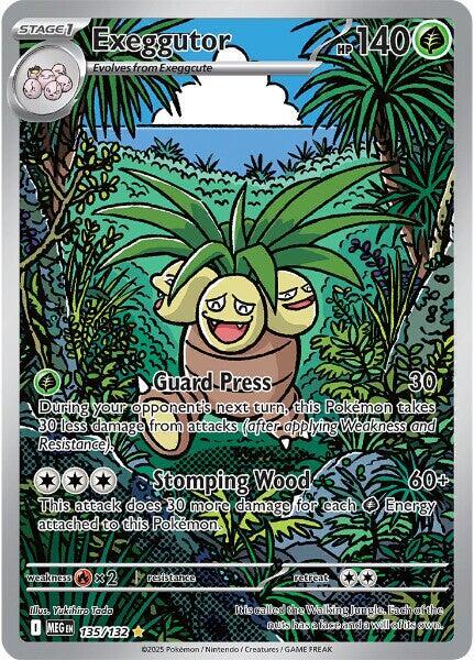 Buy Exeggutor 135/132 Pokemon Card