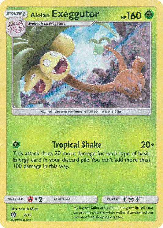 Exeggutor 2/12 - Monster Mart - Pokémon Cards Australia
