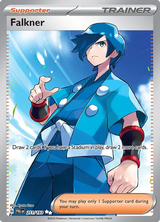 Falkner 251/193 - Monster Mart - Pokémon Cards Australia