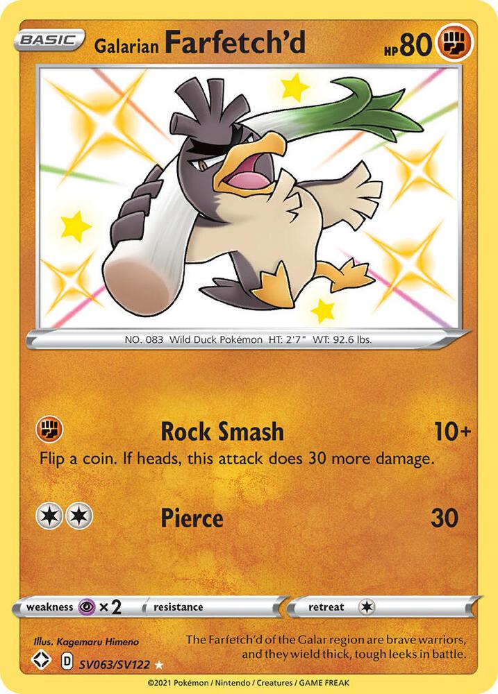 Farfetch'd SV063/SV122 - Monster Mart - Pokémon Cards Australia