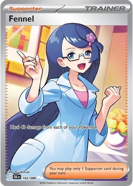 Fennel 162/086 - Monster Mart - Pokémon Cards Australia