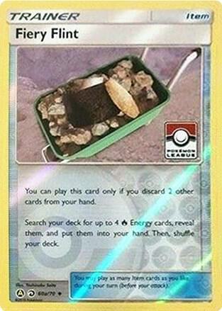 Fiery Flint 60a/70 League Promo - Monster Mart - Pokémon Cards Australia