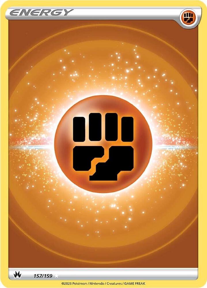 Fighting Energy Texture 157/159 - Monster Mart - Pokémon Cards Australia