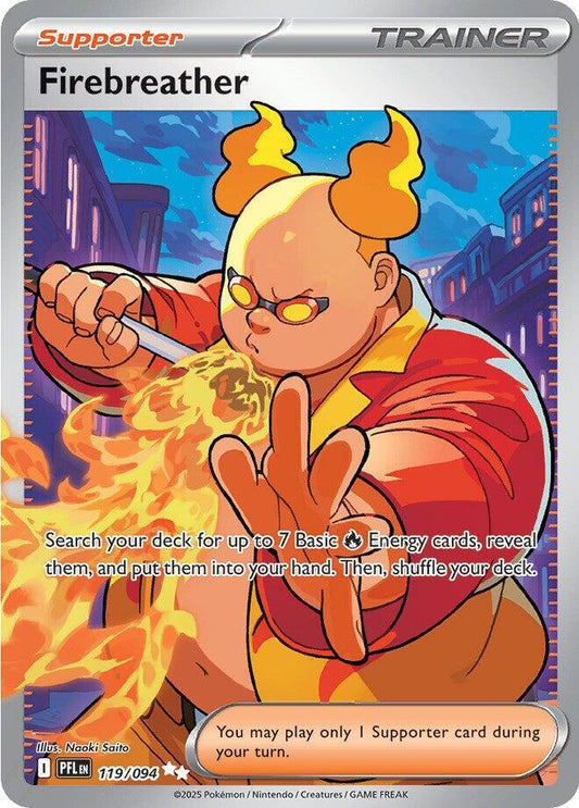 Firebreather 119/094 - Monster Mart - Pokémon Cards Australia