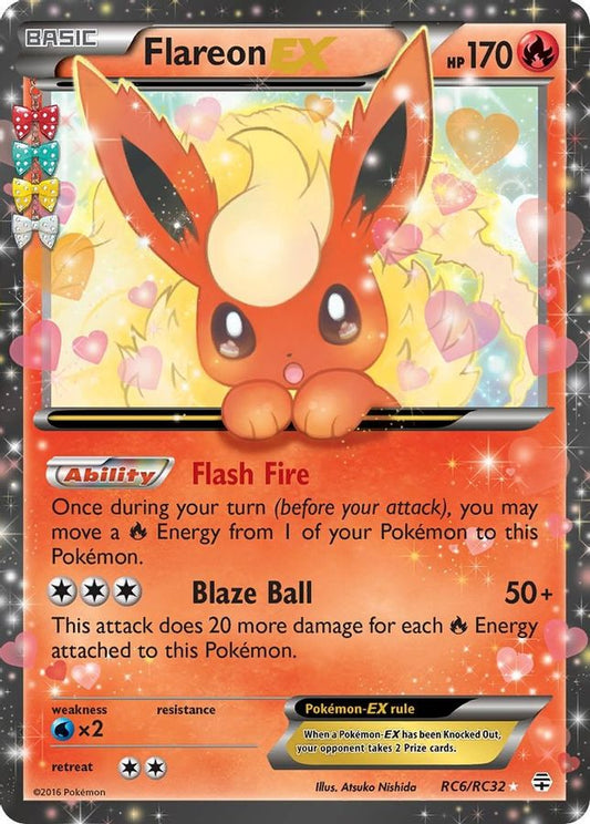 Flareon EX RC6/RC32 - Monster Mart - Pokémon Cards Australia