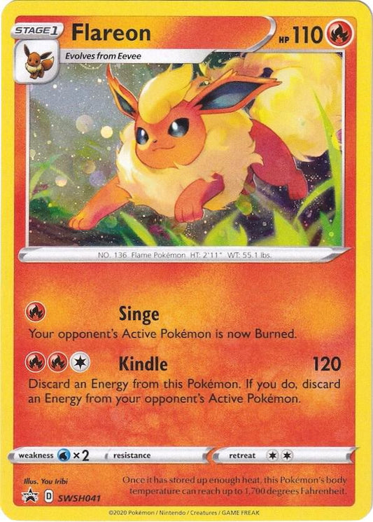 Flareon SWSH041 - Monster Mart - Pokémon Cards Australia