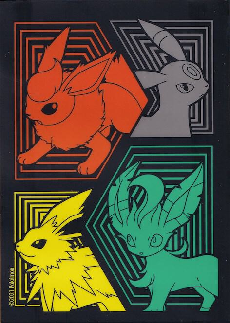Flareon, Umbreon, Jolteon & Leafeon Evolving Skies Card Sleeves - Monster Mart - Pokémon Cards Australia