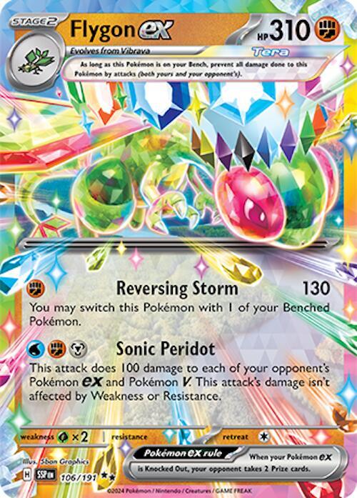 Flygon EX 106/191 - Monster Mart - Pokémon Cards Australia
