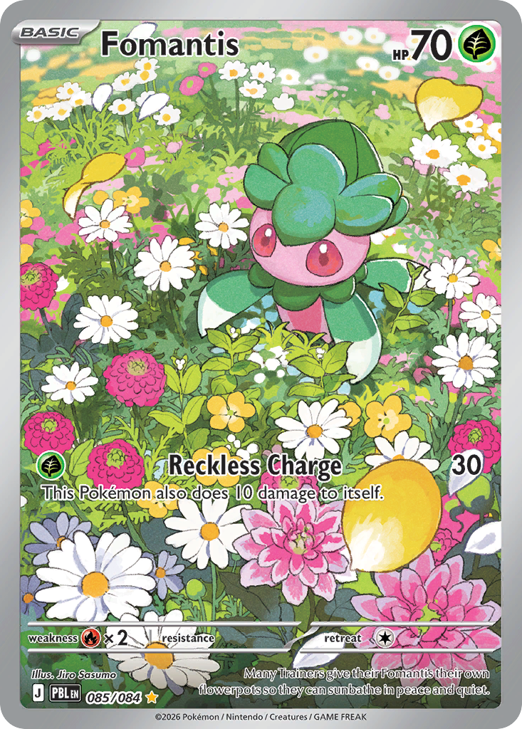 Fomantis 085/084 - Monster Mart - Pokémon Cards Australia Pokemon Cards