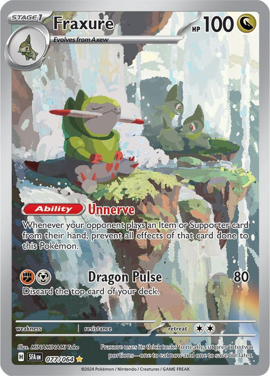 Fraxure 077/064 - Monster Mart - Pokémon Cards Australia