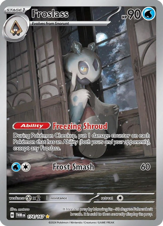 Froslass 174/167 - Monster Mart - Pokémon Cards Australia