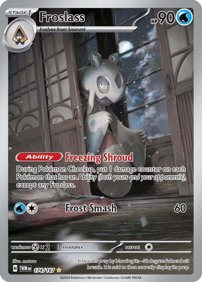 Froslass 174/167 - Monster Mart - Pokémon Cards Australia