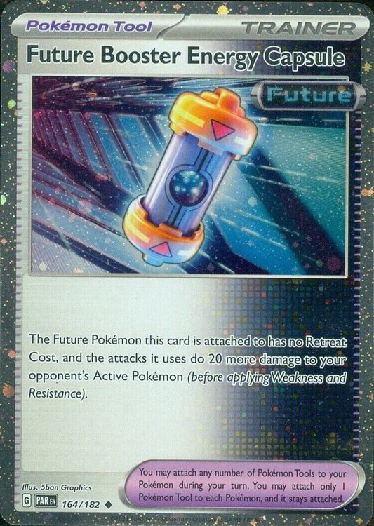 Future Booster Energy Capsule Cosmos Holo 164/182 - Monster Mart - Pokémon Cards Australia