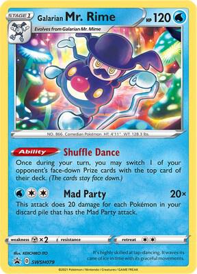 Galarian Mr. Mime SWSH079 - Monster Mart - Pokémon Cards Australia