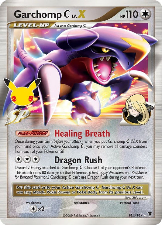 Garchomp C LV.X 145/147 - Monster Mart - Pokémon Cards Australia