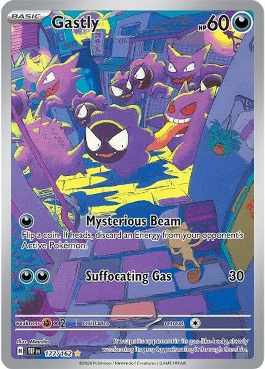 Gastly 177/162 - Monster Mart - Pokémon Cards Australia