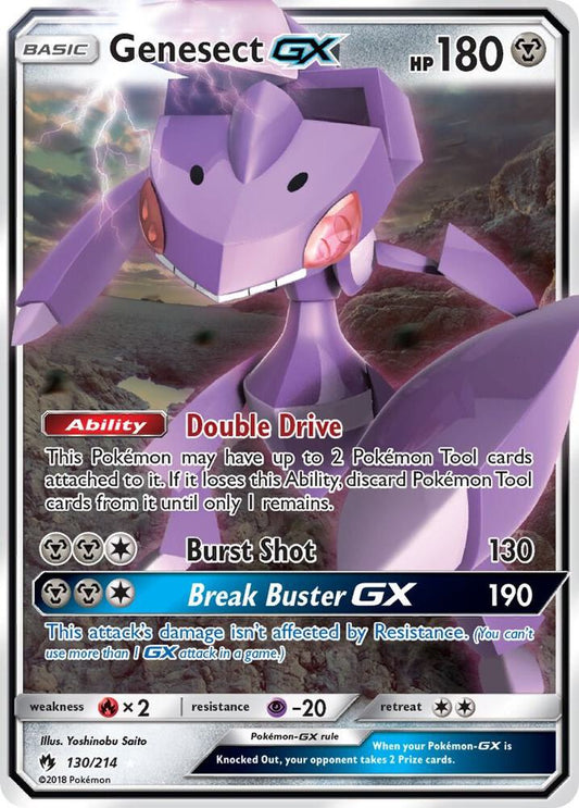 Genesect GX 130/214 - Monster Mart - Pokémon Cards Australia