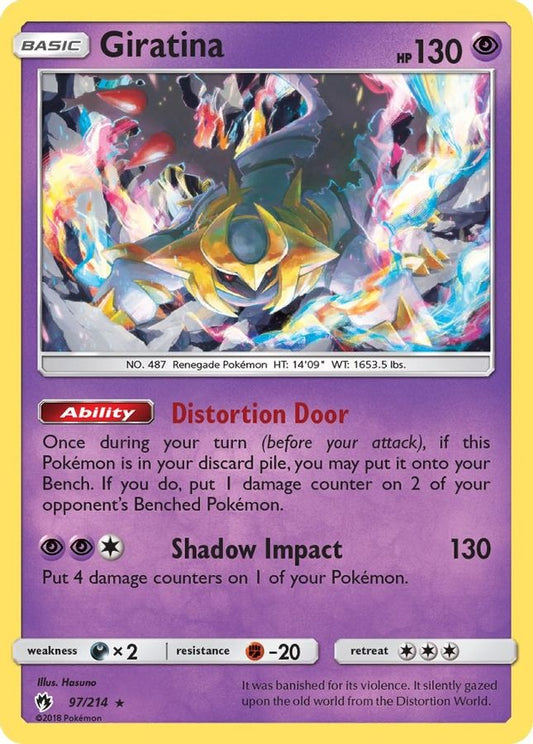 Giratina Holo 97/214 - Monster Mart - Pokémon Cards Australia