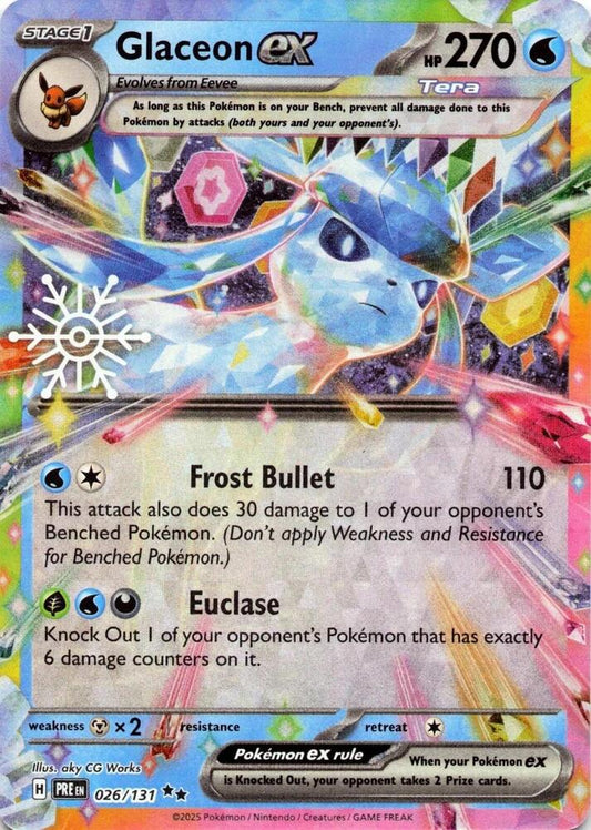 Glaceon EX 026/131 Holiday Calendar Sealed - Monster Mart - Pokémon Cards Australia