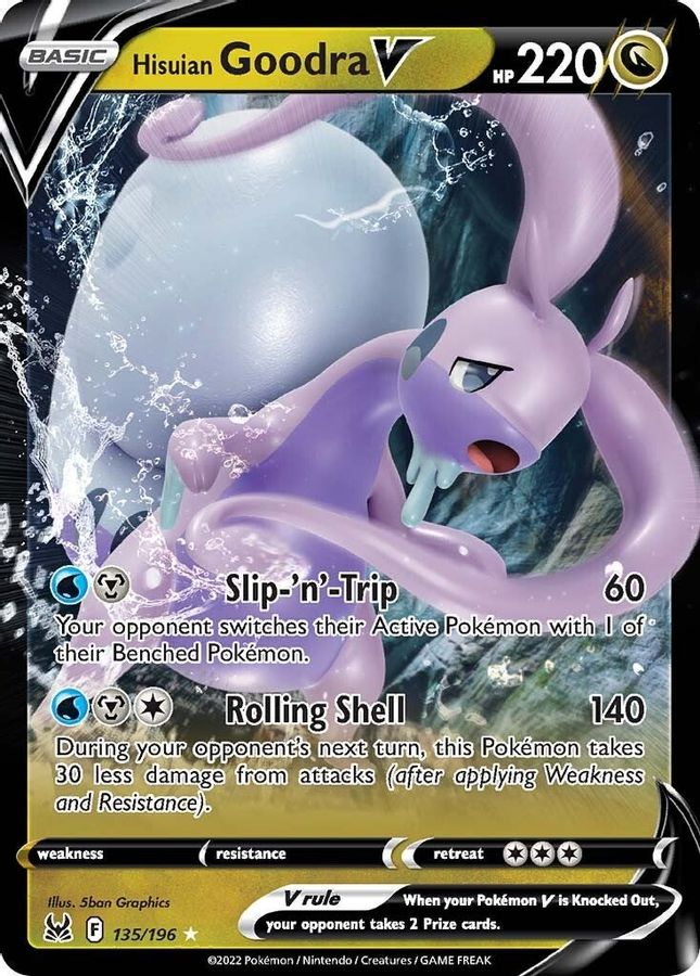 Goodra V 135/196 - Monster Mart - Pokémon Cards Australia