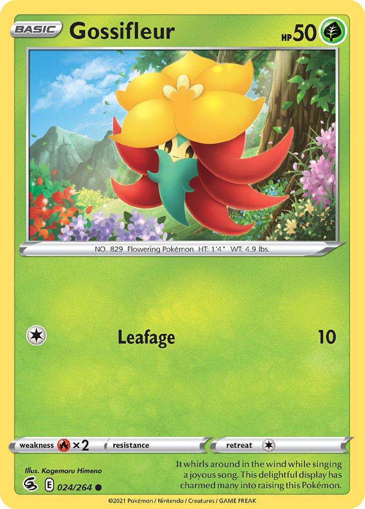 Gossifleur Reverse Holo 024/264 - Monster Mart - Pokémon Cards Australia
