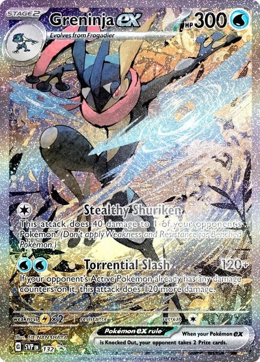 Greninja EX 132 - Monster Mart - Pokémon Cards Australia
