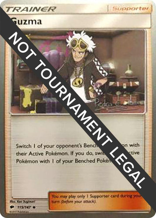 Guzma 115/147 - Pedro Eugenio Torres - World Championships 2018 - Monster Mart - Pokémon Cards Australia