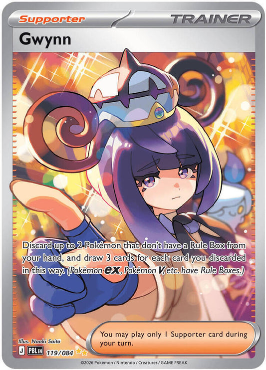 Gwynn 119/084 - Monster Mart - Pokémon Cards Australia