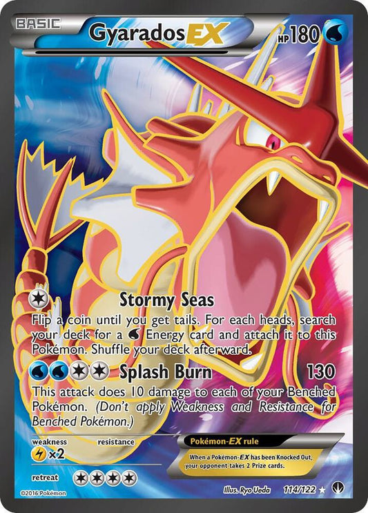 Gyarados EX 114/122 - Monster Mart - Pokémon Cards Australia