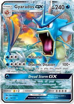 Gyarados GX 18/111 - Monster Mart - Pokémon Cards Australia