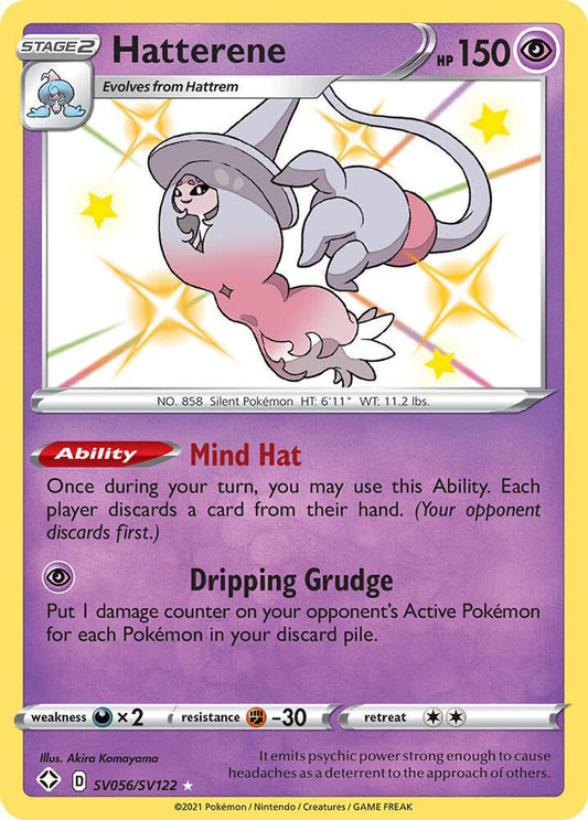 Hatterene SV056/SV122 - Monster Mart - Pokémon Cards Australia
